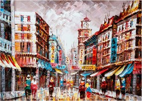 Obraz - Hong Kong, obraz olejny (70x50 cm)