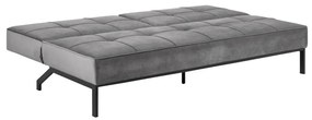 Jasnoszara rozkładana sofa Actona Perugia