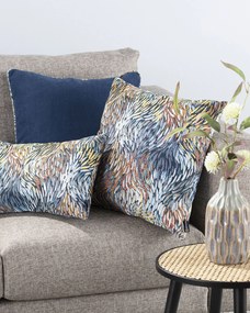 Zestaw poduszek do salonu Impressio blue