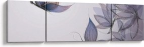 Obraz - Rysowanie motyli (170x50 cm)