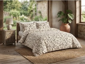 PrzytulneMieszkanie.pl PrzytulneMieszkanie.pl Pościel z bawełny Renforcé LIOLE kremowa hotelowa kieszeń Rozmiar pościeli: 70 x 90 cm | 140 x 200 cm