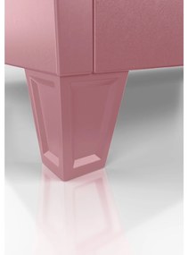 Nóżki do szafy, zestaw 4 szt. pudrowy róż