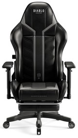 Fotel gamingowy Diablo X-Ray 2.0 Normal Size, czarno-szary