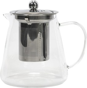 Czajnik z zaparzaczem, szklany i przezroczysty dzbanuszek, pojemny zaparzacz na herbatę.