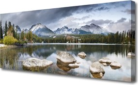 Zdjęcie na płótnie Panorama Alpejskiej Sielanki