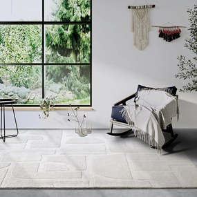 Dywan wełniany Villeroy &amp; Boch Alexis kremowy 120 cm x 170 cm