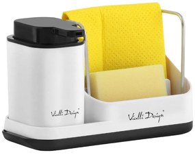 Biały zestaw do mycia naczyń Vialli Design