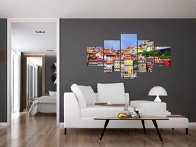 Obraz - Ribeira, Portugalia (125x70 cm)