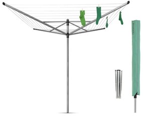 Ogrodowa suszarka na pranie w kolorze srebra 60 m Lift-O-Matic – Brabantia