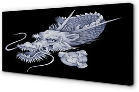 Fotoobraz na płótnie Głowa Japońskiego Smoka