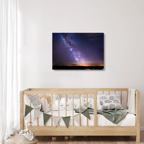 Obraz na szkle - Widok z kosmosu (70x50 cm)