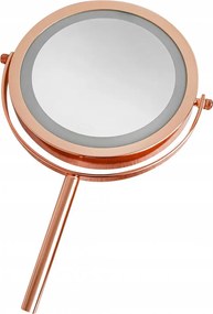 Lusterko Do Makijażu PREMIUM Kosmetyczne POWIĘKSZAJĄCE 10X Podświetlane LED