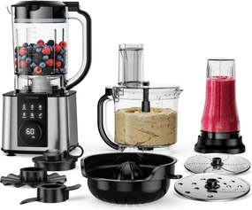 Klarstein Verosteel robot kuchenny z blenderem 1200 W 1,75 l