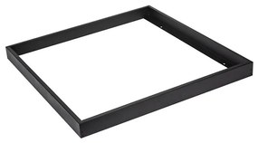 Ramka metalowa do montażu paneli LED 600x600 mm czarna