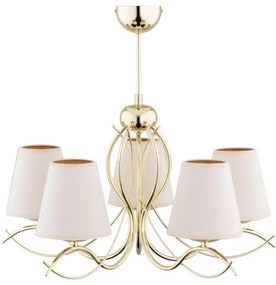 Lampa sufitowa HELIUM 5xE14/40W/230V na pręcie