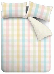 Pościel dwuosobowa 230x220 cm Spring Check – Catherine Lansfield