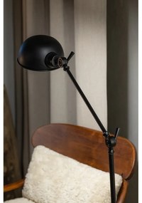 Czarna lampa stojąca (wysokość 143 cm) Portland – Markslöjd