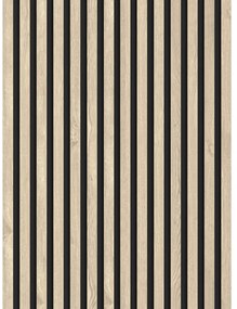 Mexen Lam-B lamele ścienne 275 x 31,5 cm, płyta HDF 4 mm, Dąb Perłowy - S100-275317-2812-058