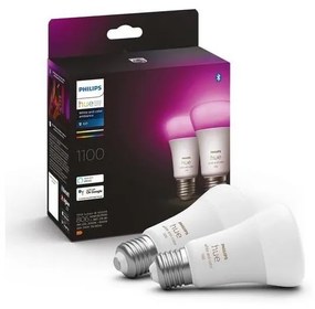 SET 2x LED Ściemniana żarówka Philips Hue WACA A60 E27/9W/230V 2000-6500K