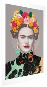 Plakat Majestatyczna Frida 21x30 cm bez ramy z marginesem ARTGEIST B