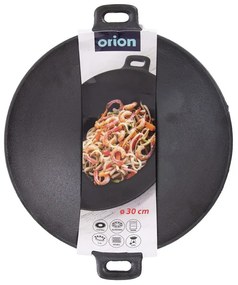 Orion Patelnia WOK żeliwo, 30 cm