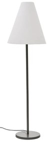 Ciemnozielona lampa stojąca z tekstylnym kloszem (wysokość 153 cm) Navat – Kave Home