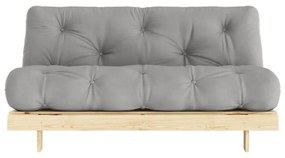 Szara rozkładana sofa 160 cm Roots – Karup Design