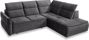 Narożnik MURILLO L z elektryczną regulacją siedziska Prawostronny w tkaninie VOGUE 15 WERSAL