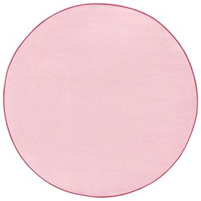 Jasnoróżowy okrągły dywan ø 200 cm Fancy – Hanse Home