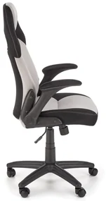 BLOOM fotel gabinetowy popielaty czarny,TILT, membrana,
