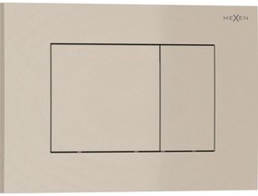 Mexen Tex 02 przycisk spłukujący, beżowy - 6102-07
