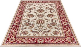 Dywan Luxor Perski Florystyczny kremowo - czerwony 80 cm x 120 cm