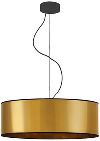 Złoty okrągły żyrandol nad stół 50 cm - EX855-Hewa