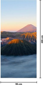 Fototapeta na drzwi - Mount Bromo w Indonezji (95x205cm)