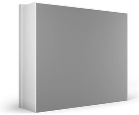 Biała szafa 255x217 cm Wells – Cosmopolitan Design