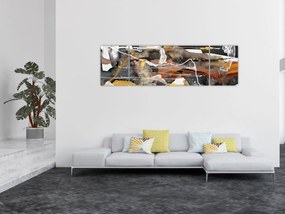 Obraz - Abstrakcja (170x50 cm)