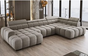 Narożnik BULL XL Prawostronny z elektryczną funkcją regulacji tkanina Eden 12 WERSAL