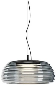 Redo 01-4541 - LED ściemnialny żyrandol na linkach ONDULA LED/12W/230V czarny/przydymiony