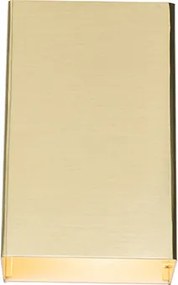 Nowoczesna lampa ścienna złota - Otan S