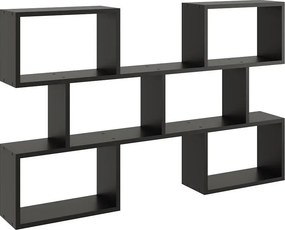 Czarna minimalistyczna półka wisząca Z2-R39