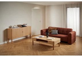 Stolik w dekorze dębu 70x130 cm Langley – Actona