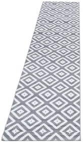 Jasnoszary chodnik 80x300 cm Plus – Ayyildiz Carpets