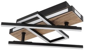 Globo 67299D2 - Lampa sufitowa LED COLLI LED/30W/230V brązowa/czarna