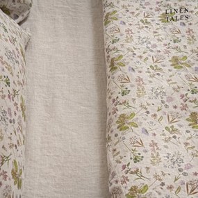 Lniane prześcieradło z gumką w naturalnym kolorze 140x200 cm Natural – Linen Tales