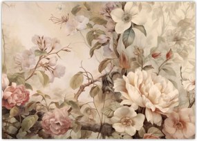 Obraz na szkle - Obraz ptaka w stylu vintage (70x50 cm)
