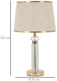 Lampa stołowa PRAGA, 52 cm
