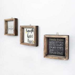 Tabliczka 15x15 cm Mottos – Evila Originals