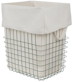 Zielony metalowo-tekstylny kosz na pranie 64 l Store-It – Mette Ditmer Denmark