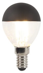 Zestaw 5 Żarówka LED E14 ściemnialna górna lustro P45 czarna 300lm 2700K