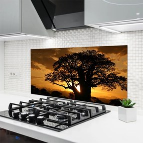 Dekor Szklany do Kuchni Stary Dąb W Polu